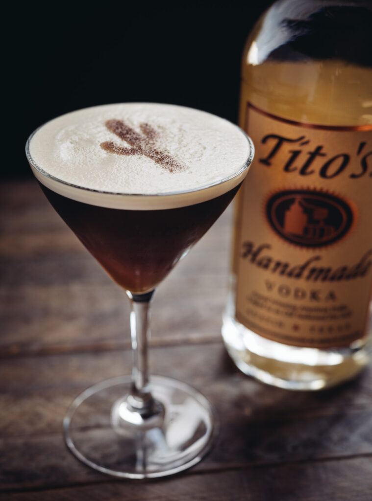 Tito's Canela Cold Brew Martini